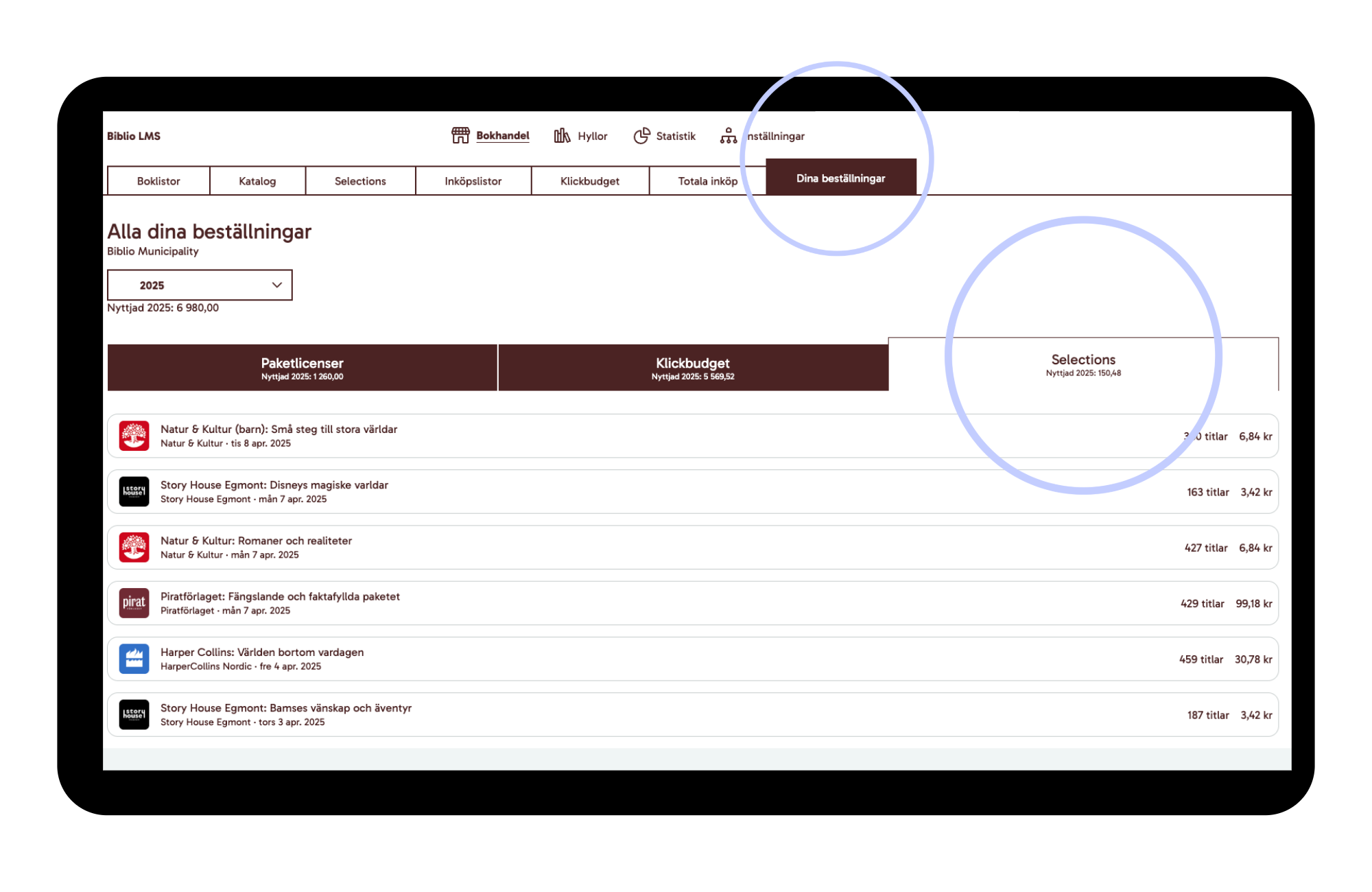 KB-Biblio-LMS-SE-your-orders-selections