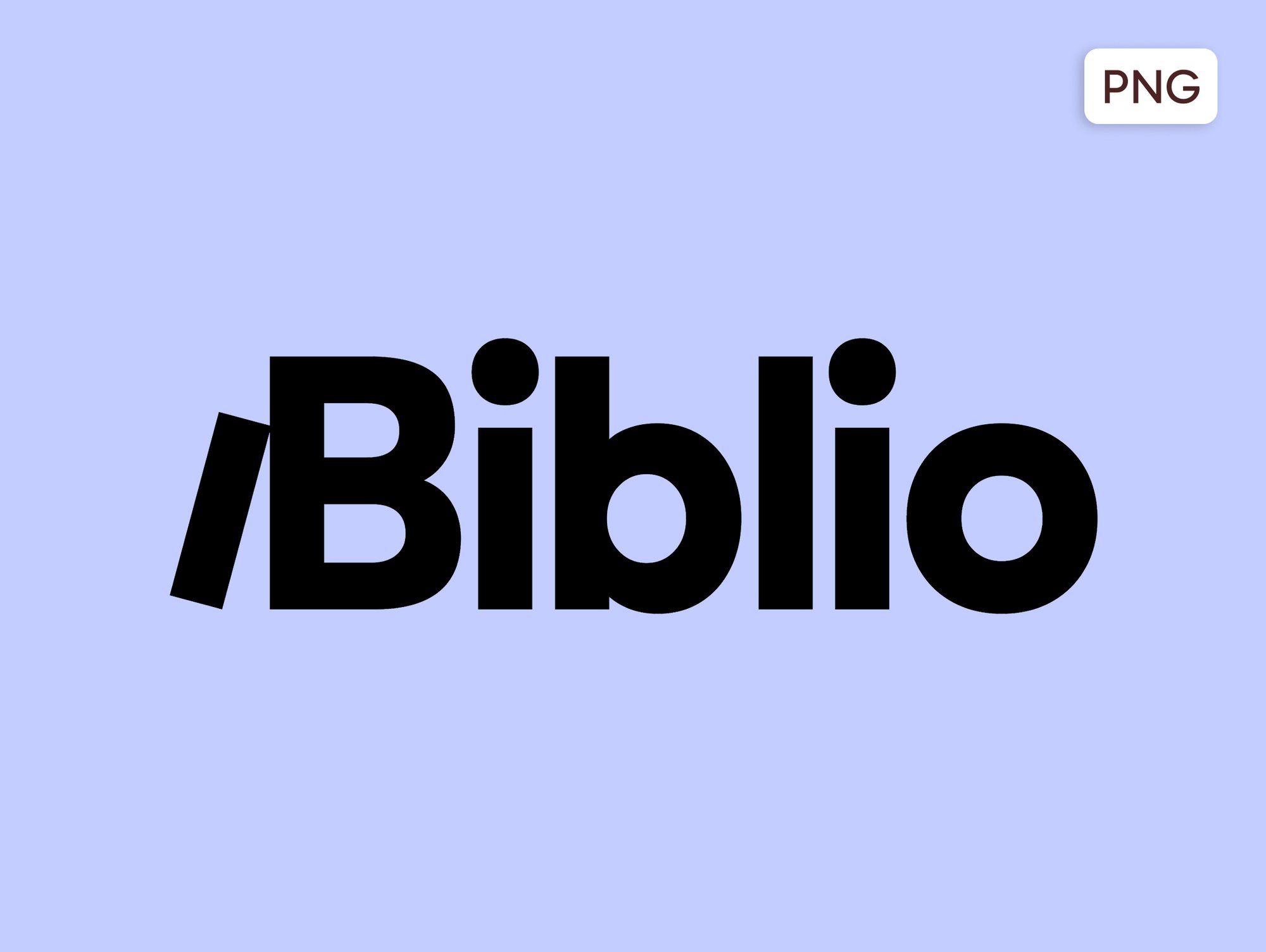Biblio-logo-svart