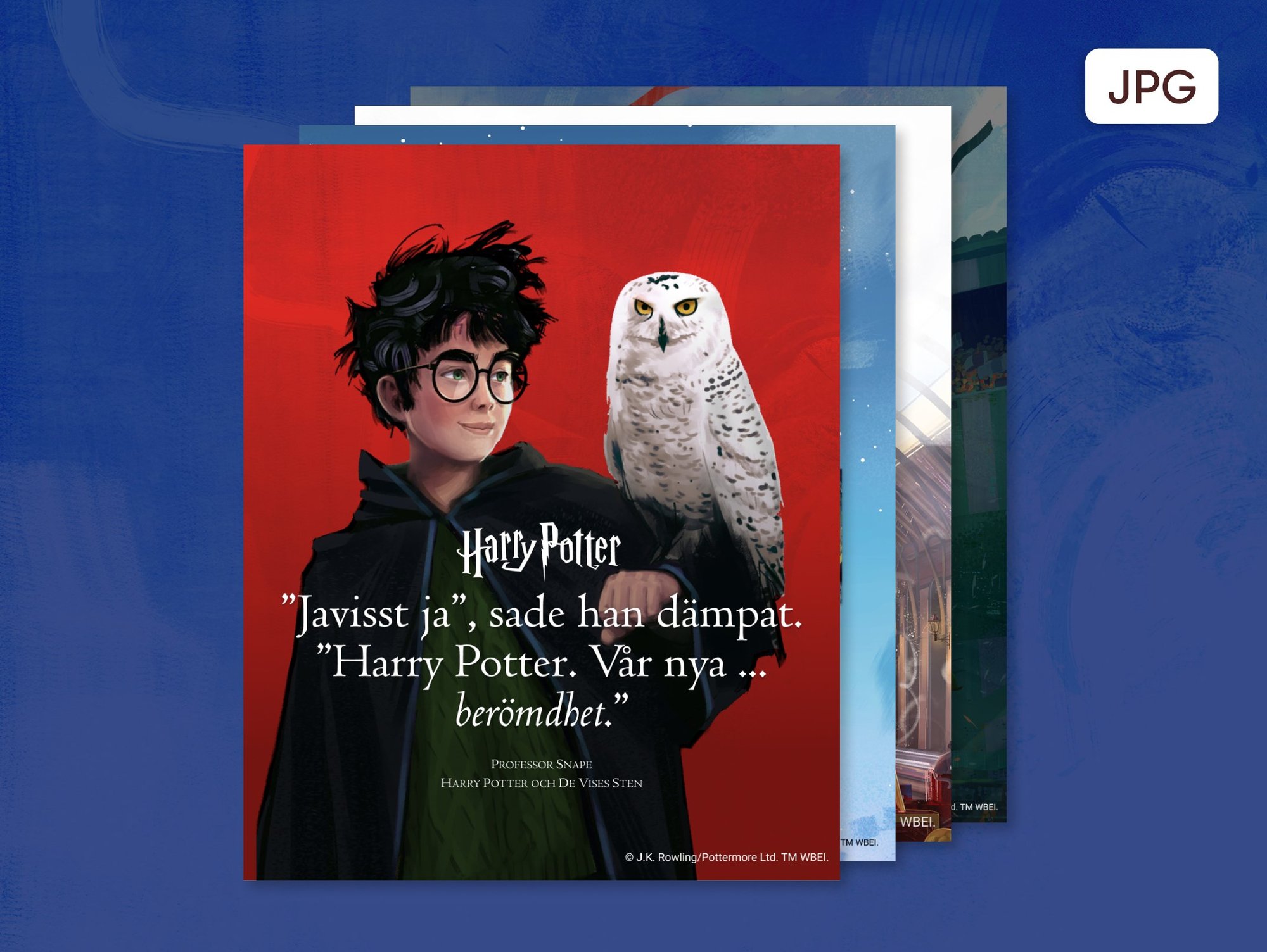 Harry Potter SoMe pressemappe