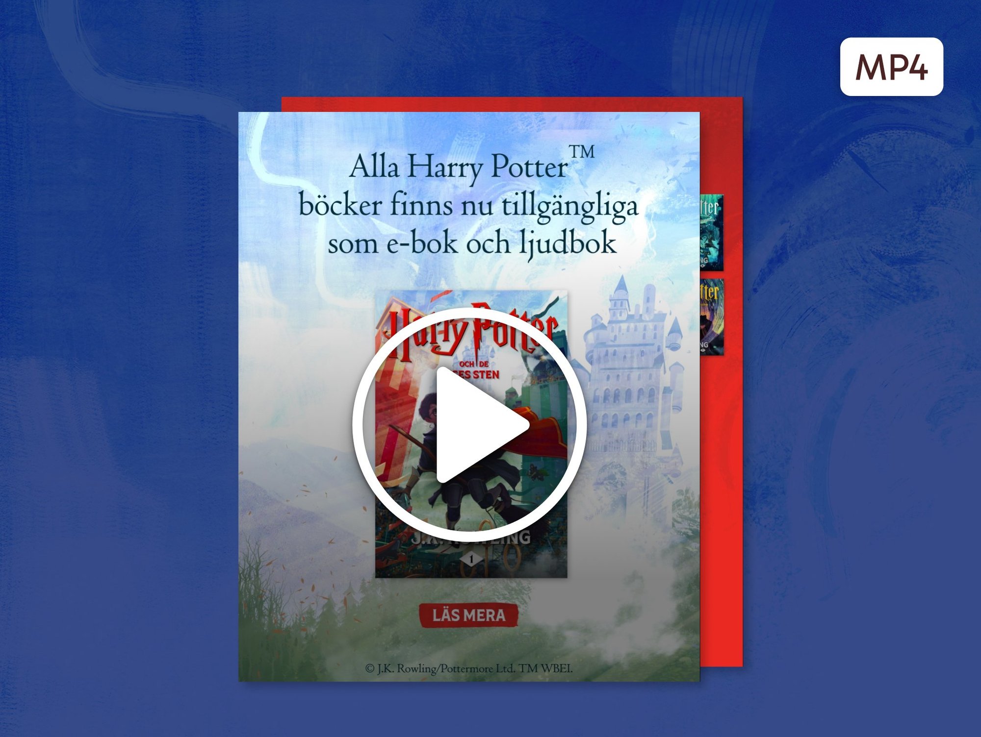 Pressemappe for Harry Potter-animasjon