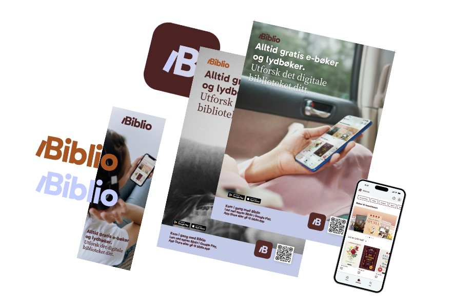 mock up-markedsmateriell